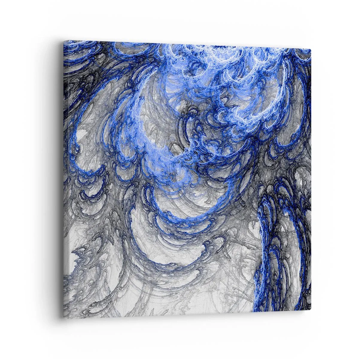 Quadro em tela - O nascimento de uma onda - 30x30 cm