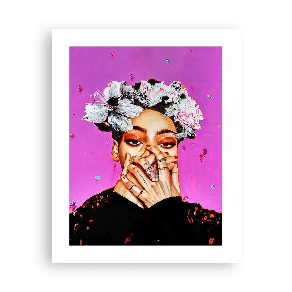 Pôster - Um pouco louco - 40x50 cm