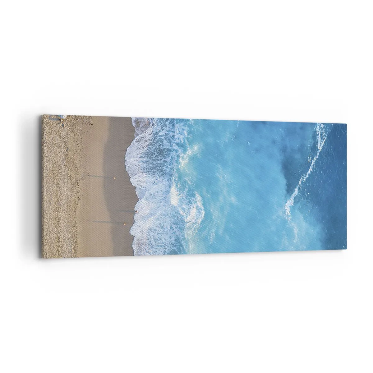 Quadro em tela - O poder do azul - 120x50 cm