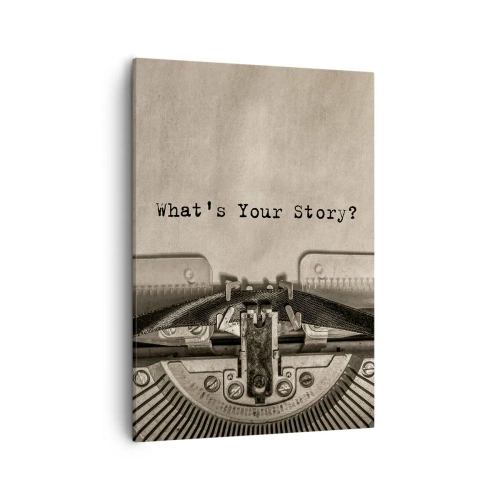 Quadro em tela - Conta-me - 50x70 cm