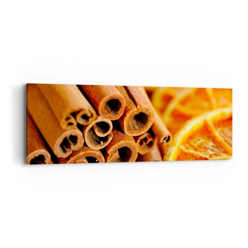 Quadro em tela - Sente o cheiro? - 90x30 cm