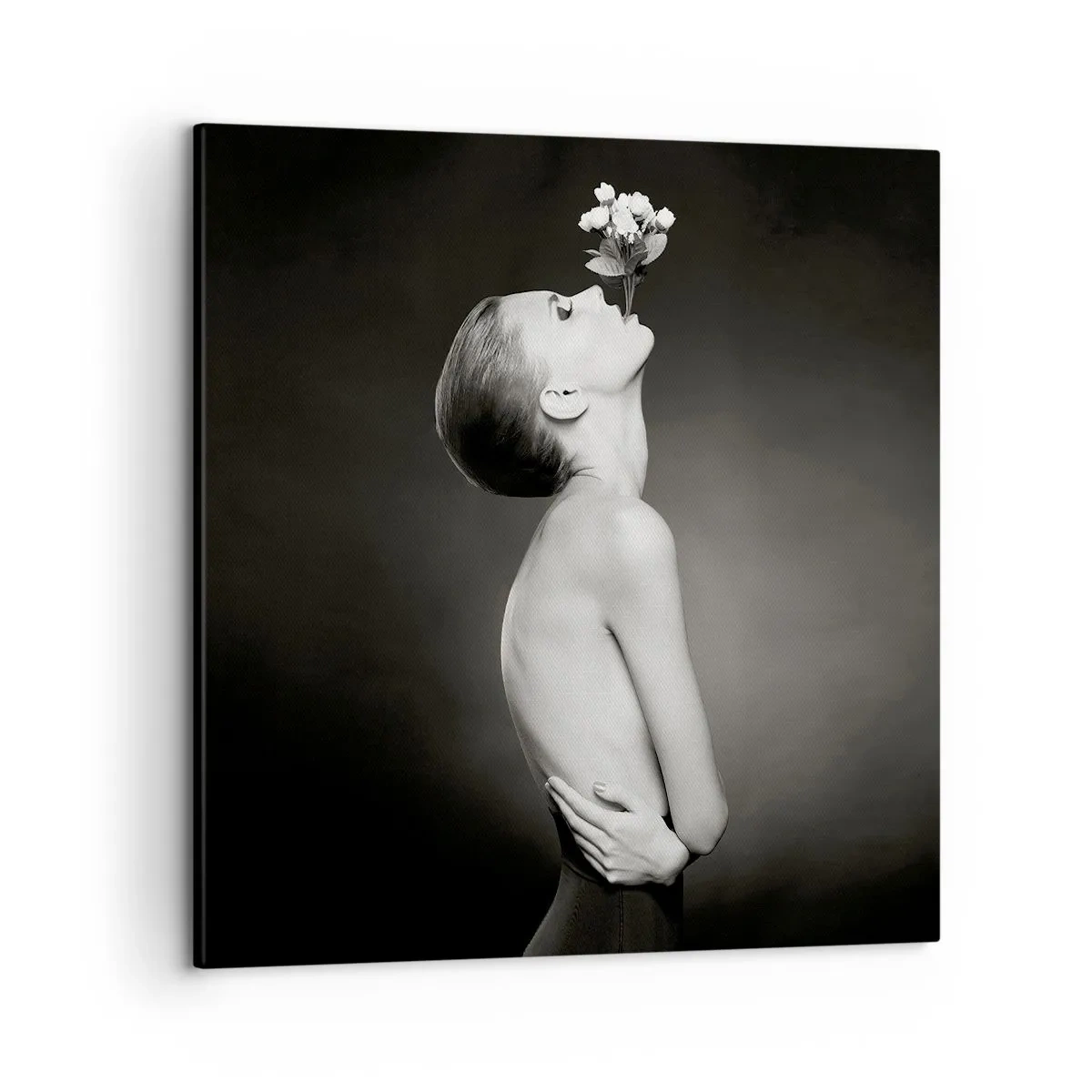 Quadro em tela - Elegância excêntrica - 50x50 cm