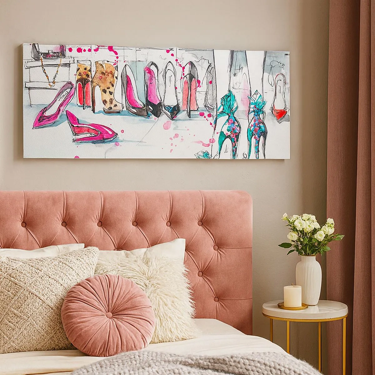 Quadro em tela - Abre-te, sésamo - 100x40 cm