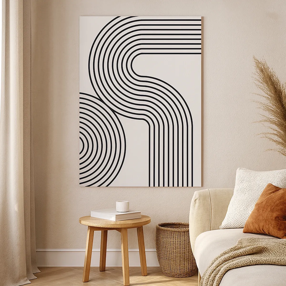 Quadro em tela - Na curva - 50x70 cm