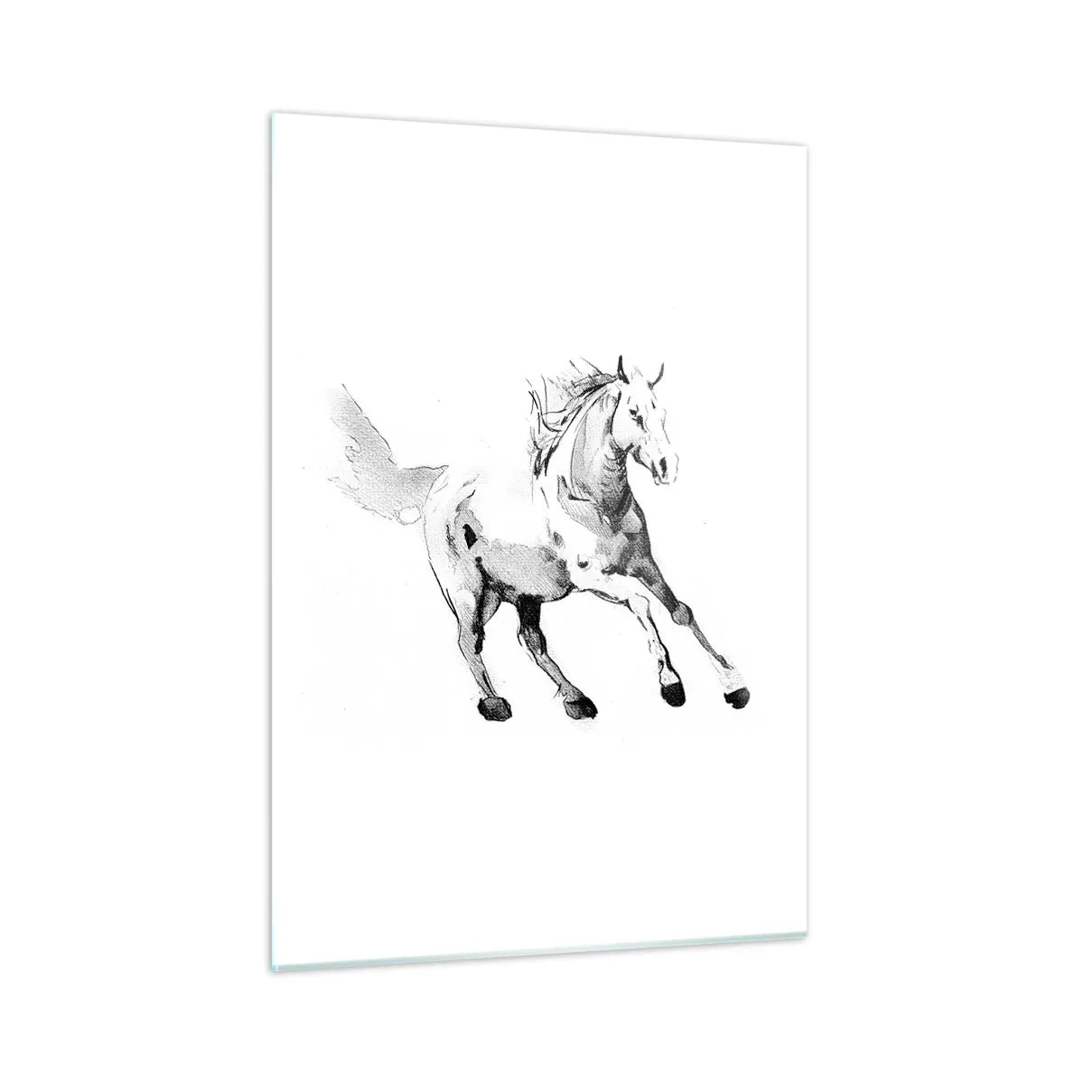 Quadro em vidro - Alma Indomável - 50x70 cm
