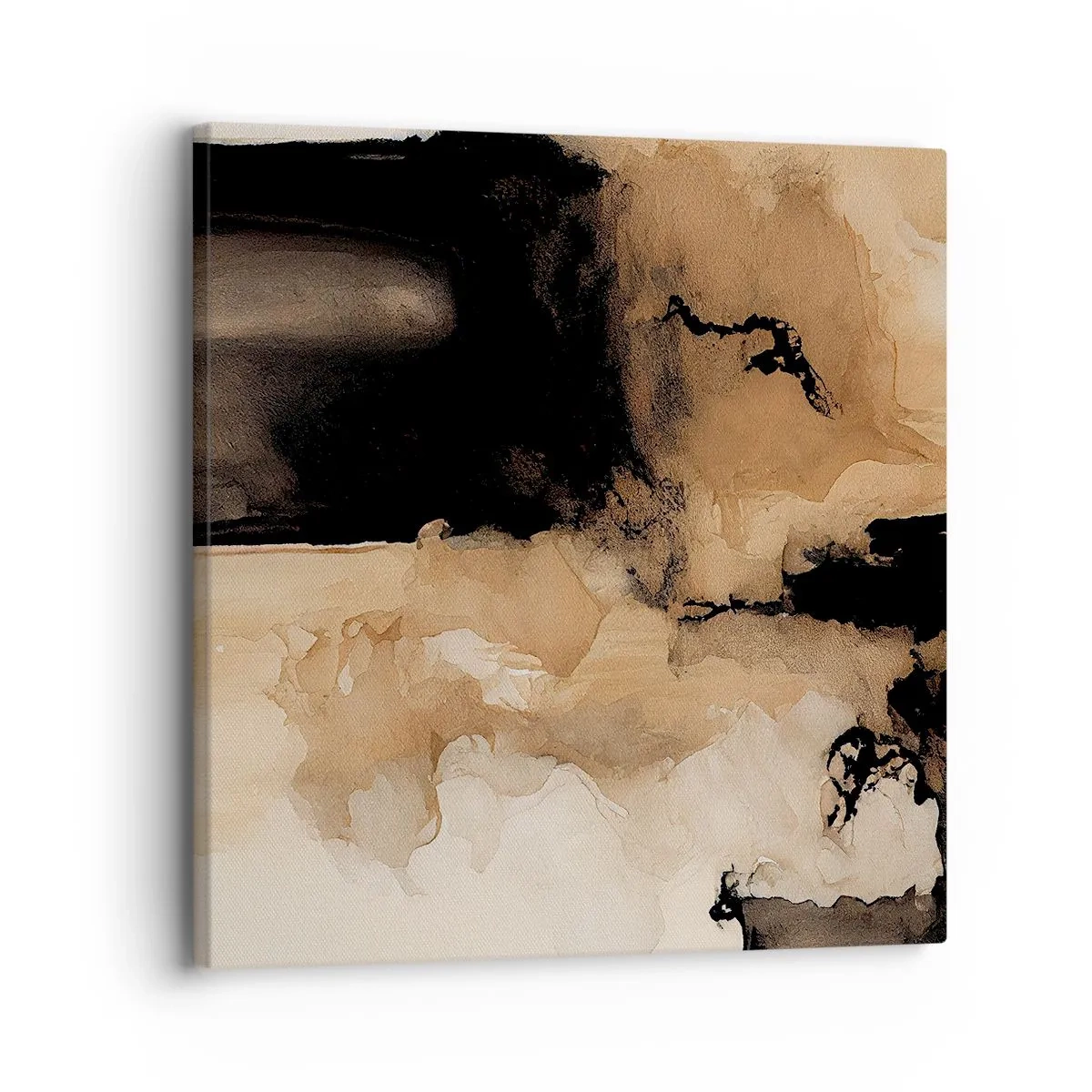 Quadro em tela - Abstração intrigante - 30x30 cm