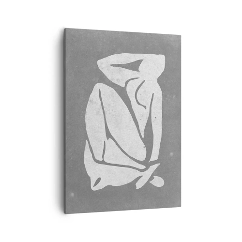 Quadro em tela - Nos pensamentos - 50x70 cm