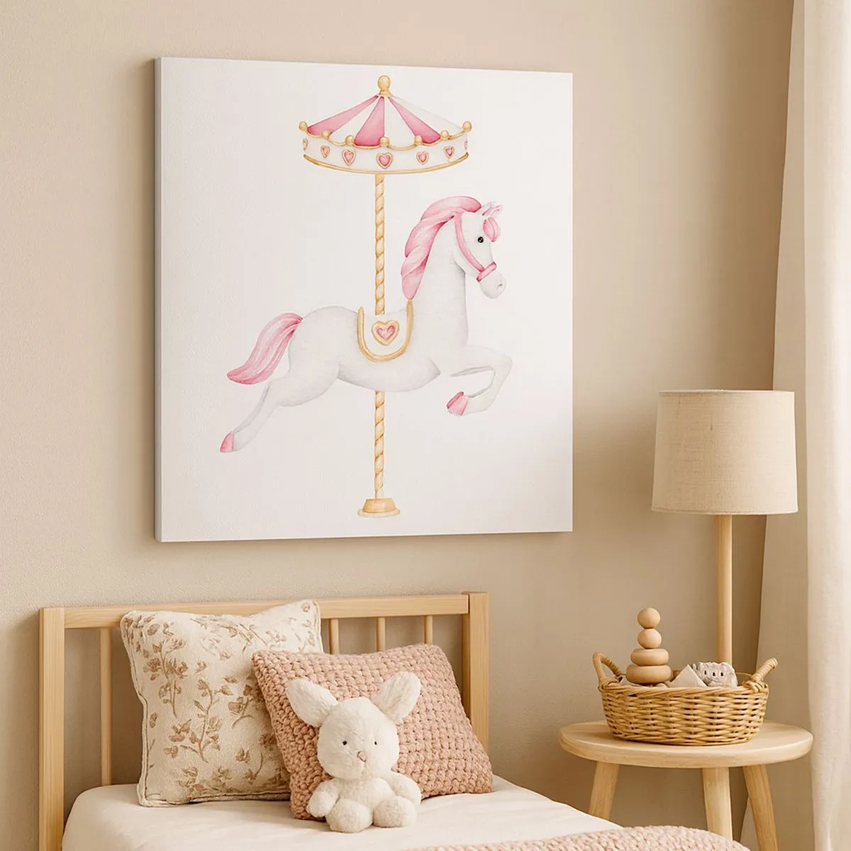 Quadro em tela - Caiu no chão - 30x30 cm