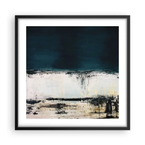 Pôster com moldura preta - Composição horizontal - 50x50 cm