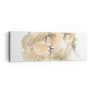 Quadro em tela - A outra metade foi encontrada? - 90x30 cm