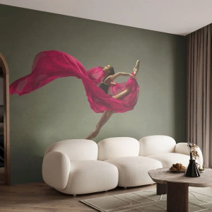 Papel de parede personalizado Premium Sand - Chama dançante - Dançarino, Bailarina, Balé