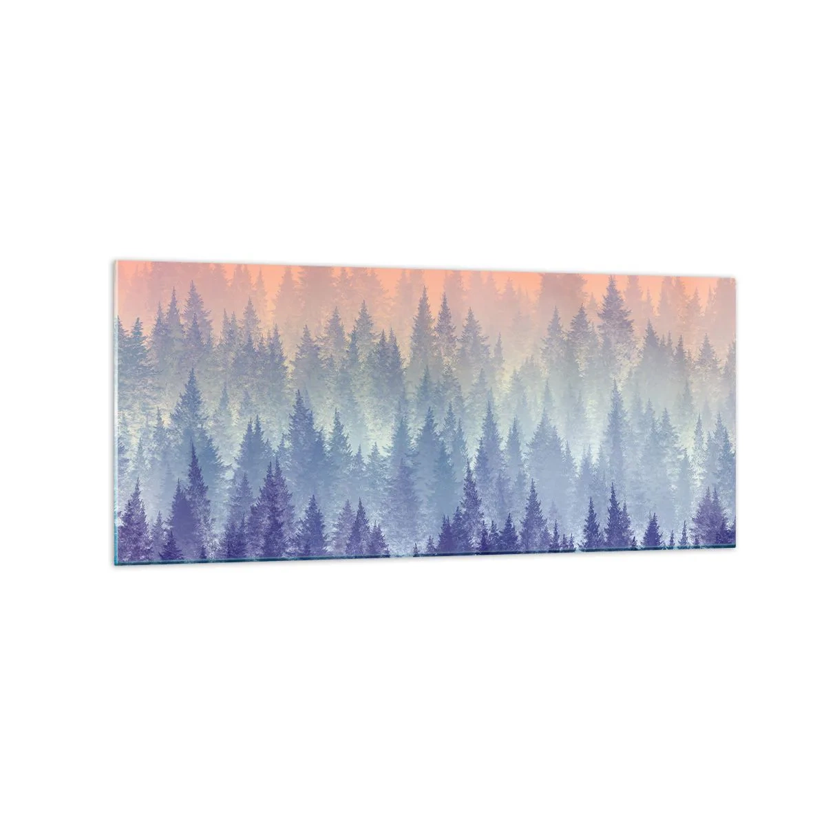 Quadro em vidro - Alto, mais alto, para o céu - 120x50 cm