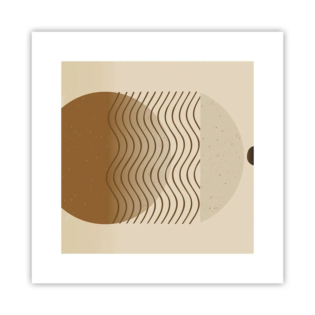 Pôster - Sobre a origem das figuras geométricas - 30x30 cm