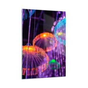 Quadro em vidro - Fonte de luz - 50x70 cm