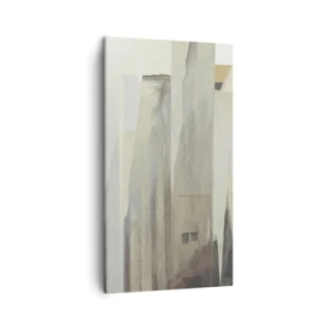 Quadro em tela - Sonho com a cidade - 45x80 cm