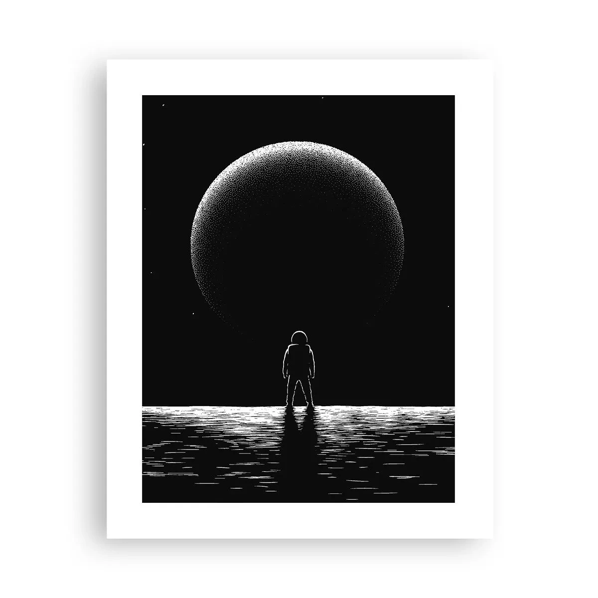 Pôster - Cara a cara - 40x50 cm