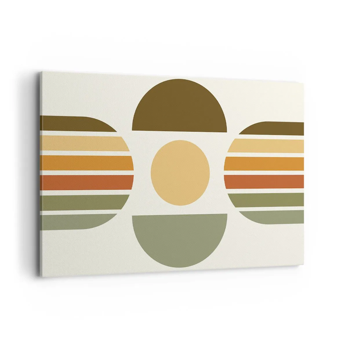 Quadro em tela - Em tons terrosos - 120x80 cm