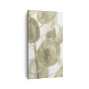 Quadro em tela - No começo eram folhas... - 45x80 cm