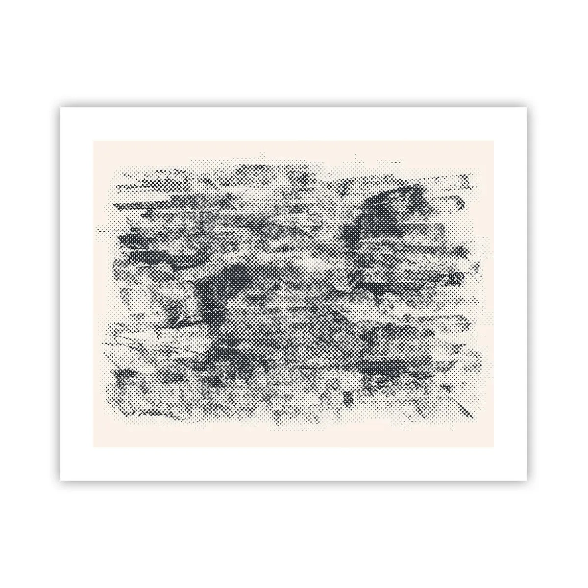 Pôster - Composição nebulosa - 50x40 cm