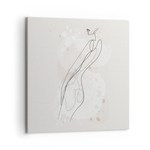 Quadro em tela - Errar o olhar - 60x60 cm