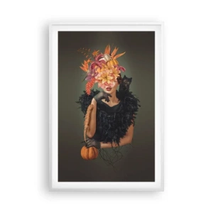 Pôster em moldura branca - O feitiço da bruxa - 61x91 cm