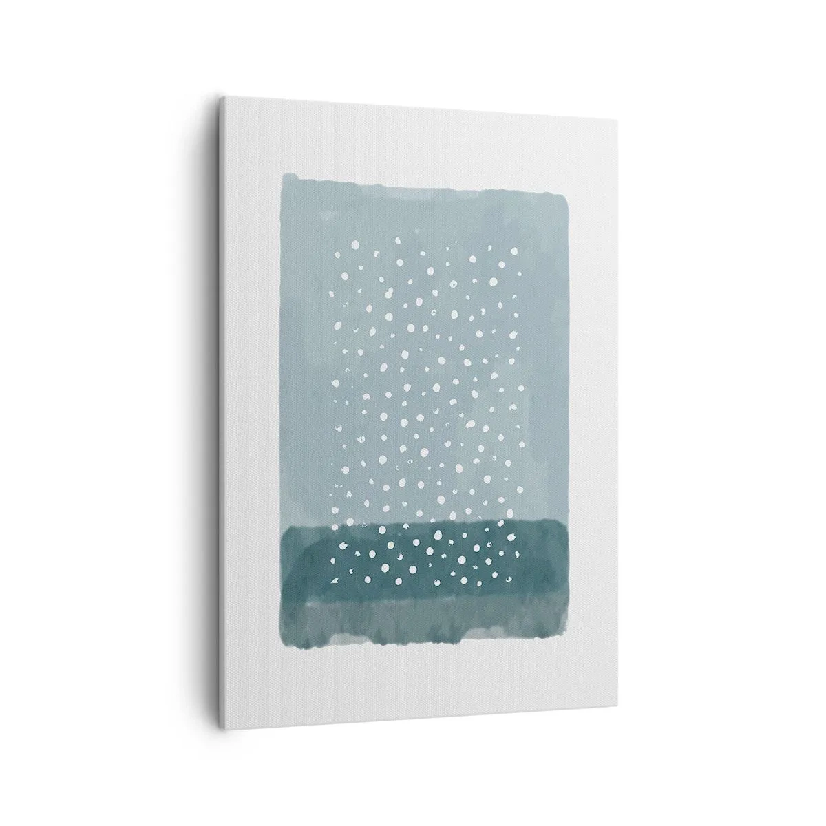 Quadro em tela - Cultivado em azul - 50x70 cm