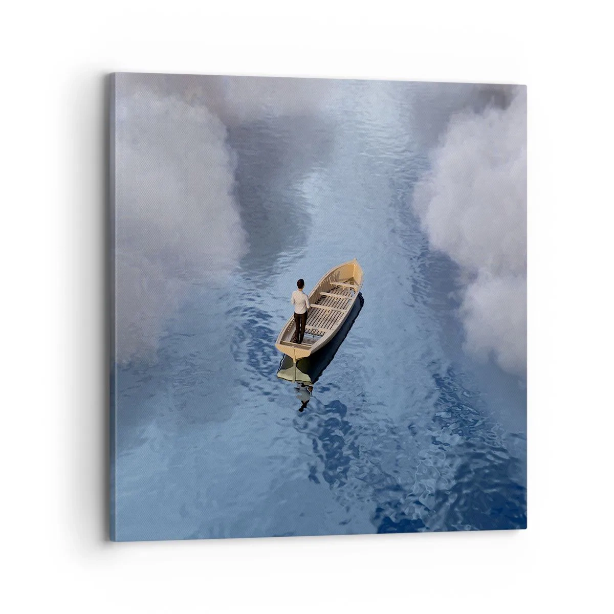 Quadro em tela - Vida – jornada – desconhecido - 70x70 cm