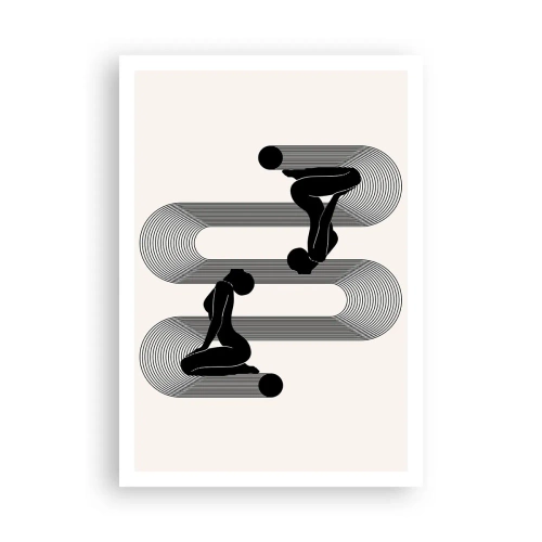 Pôster - Simetria sensual - 70x100 cm