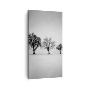 Quadro em tela - Com que sonham elas? - 55x100 cm