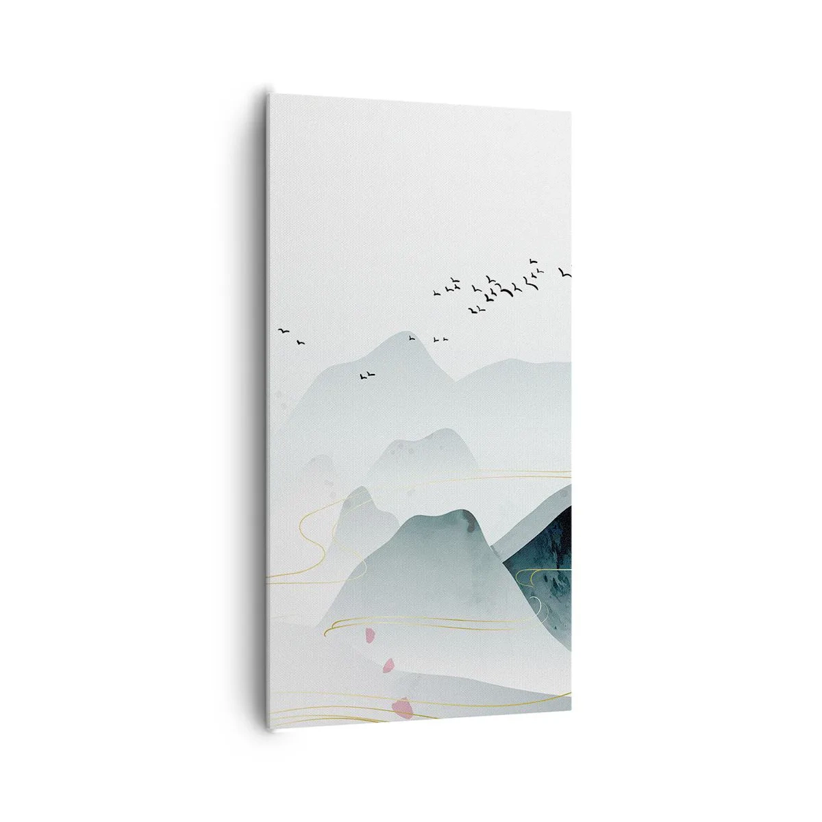 Quadro em tela - Acima dos picos - 65x120 cm