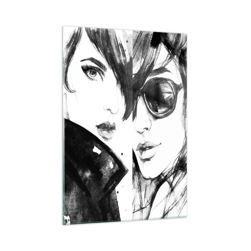 Quadro em vidro - Beleza multiplicada - 50x70 cm