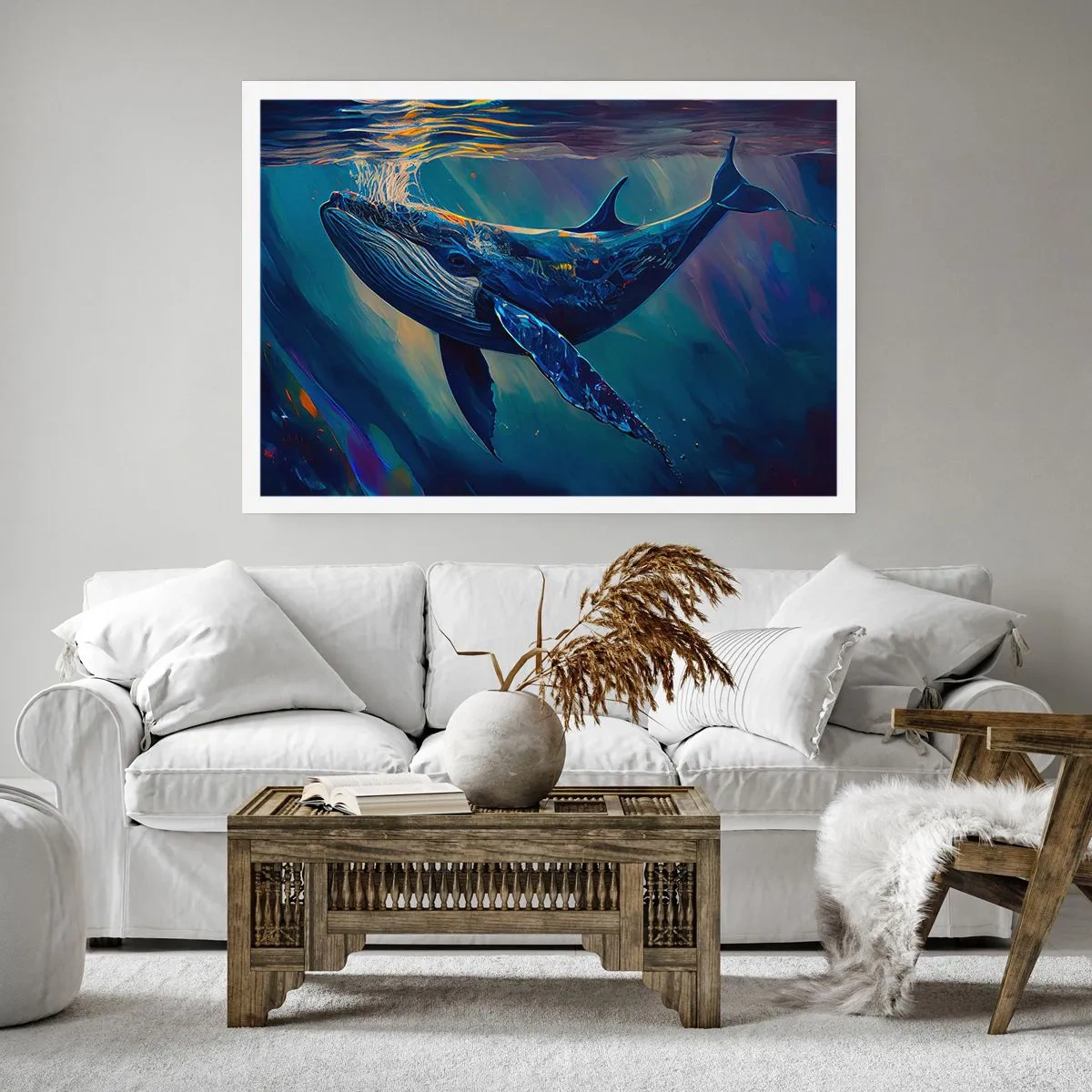 Pôster - Bem vindo ao meu mundo - 100x70 cm