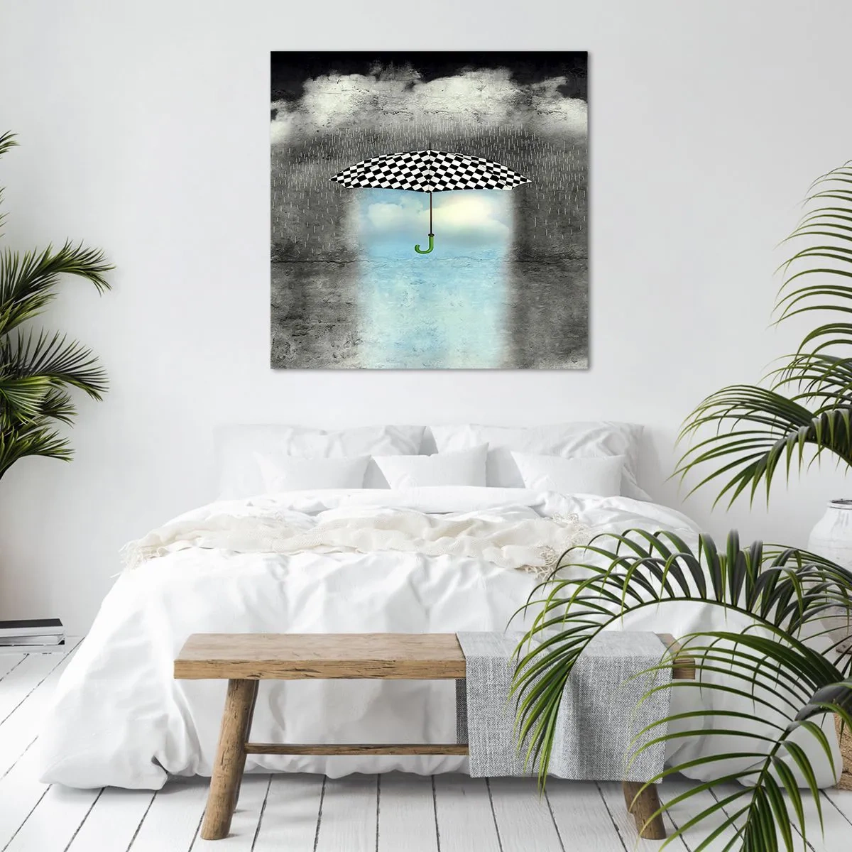 Quadro em tela - No entanto, é possível - 50x50 cm