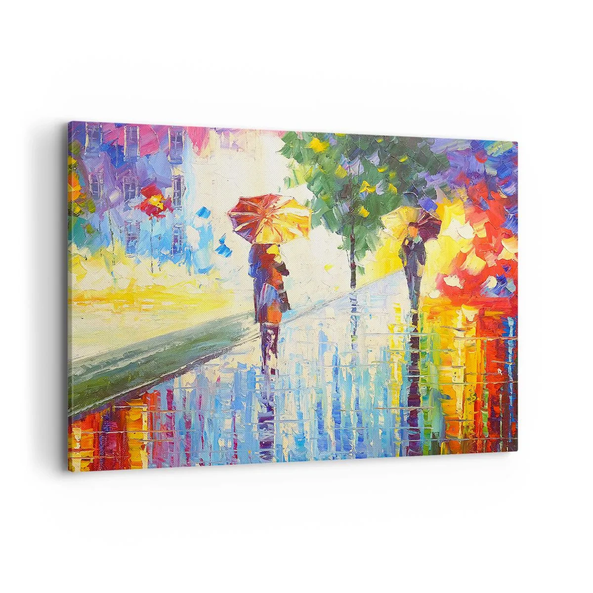Quadro em tela - E tudo está claro - 100x70 cm