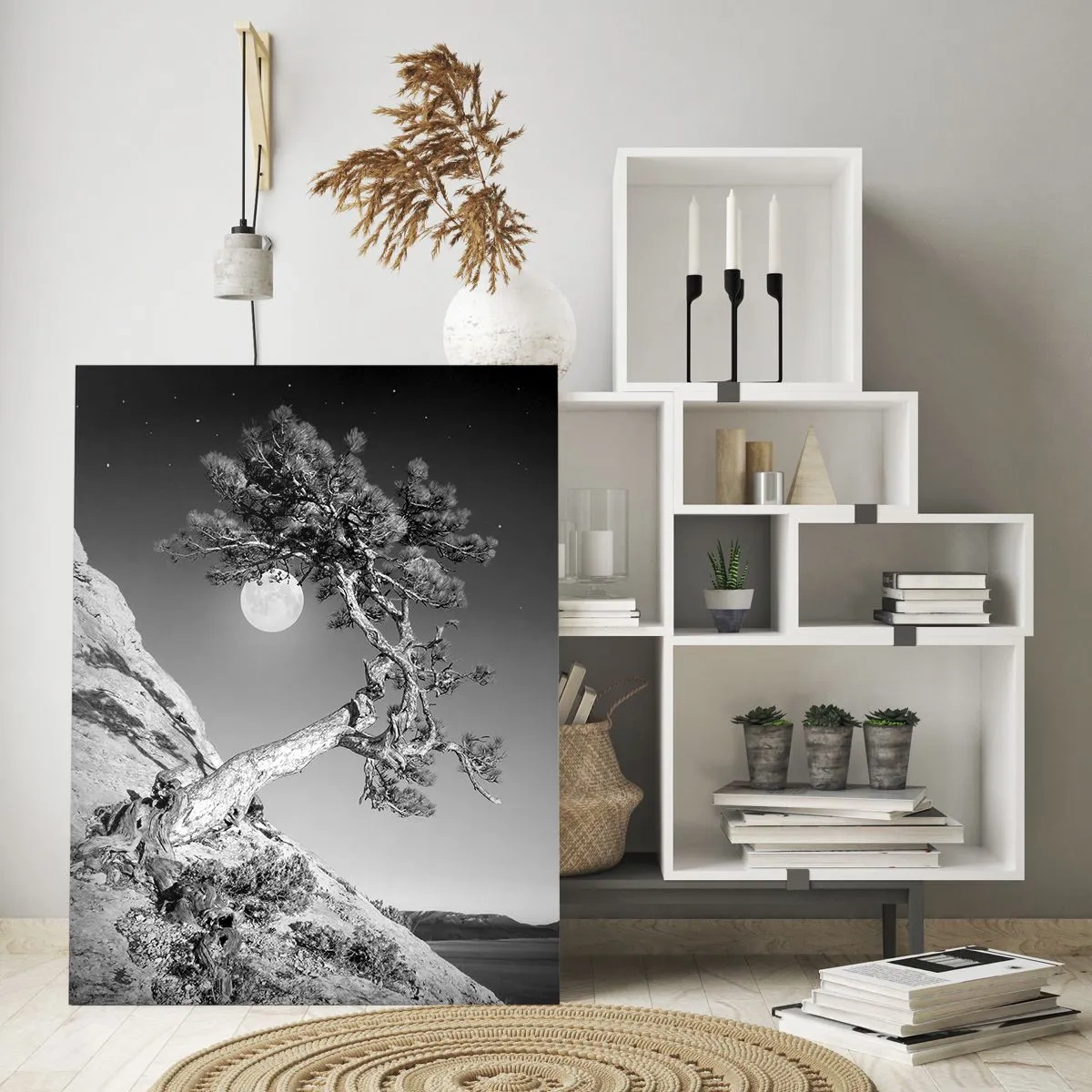 Quadro em vidro - Guerreira vitoriosa - 50x70 cm