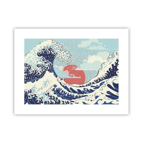 Pôster - Das inspirações japonesas - 40x30 cm