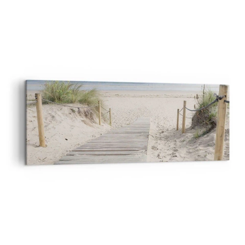 Quadro em tela - Pelo horizonte - 140x50 cm