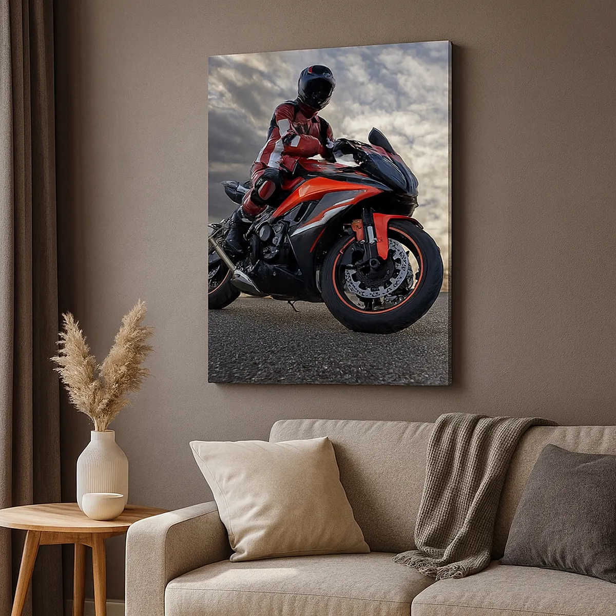 Quadro em tela - Tempo para o corpo - 50x70 cm