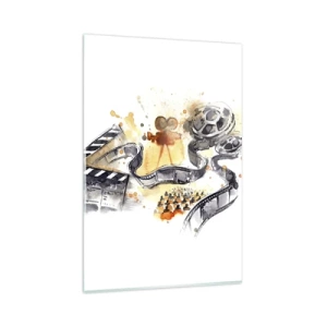 Quadro em vidro - Na terra dos sonhos - 80x120 cm