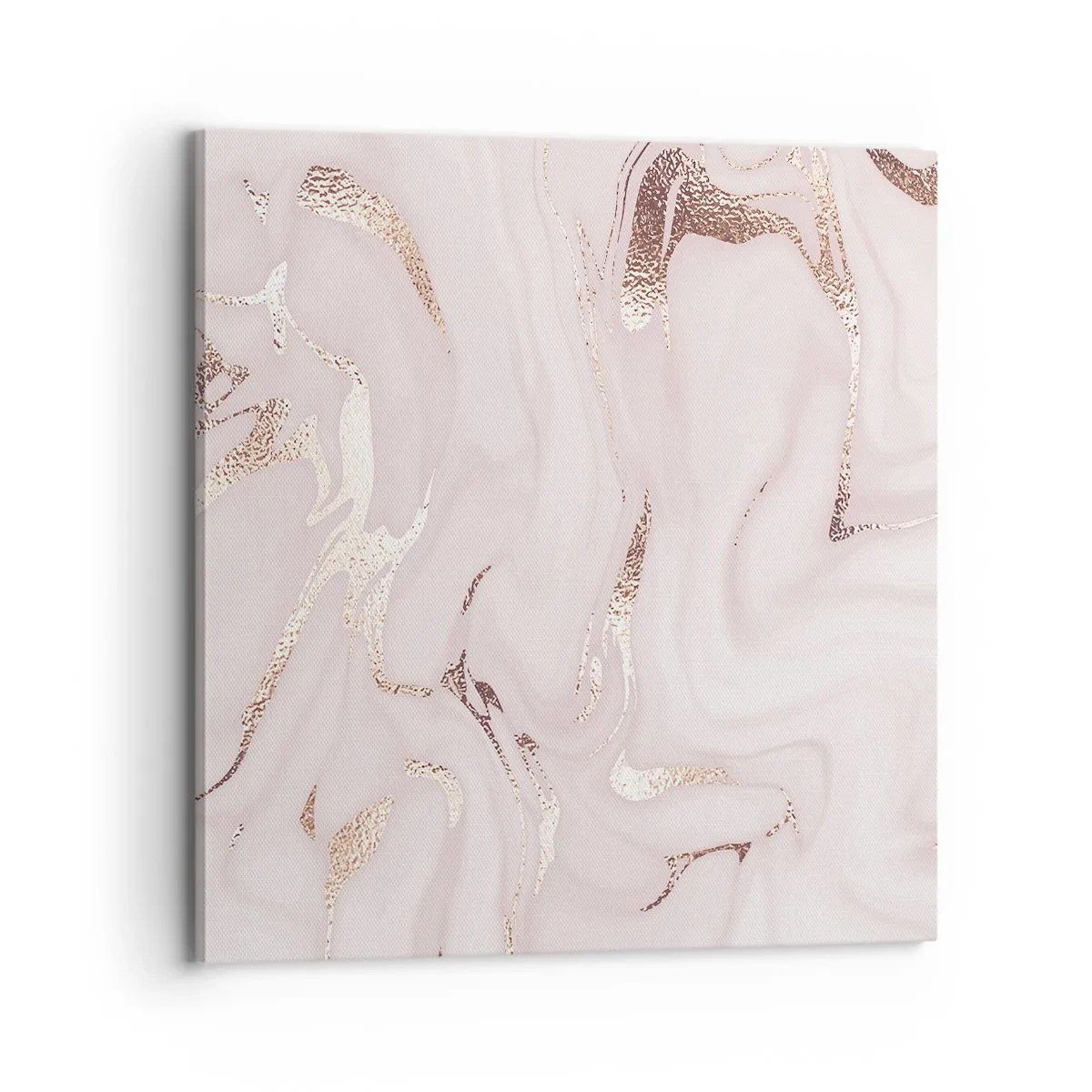 Quadro em tela - Num lenço cor-de-rosa - 70x70 cm