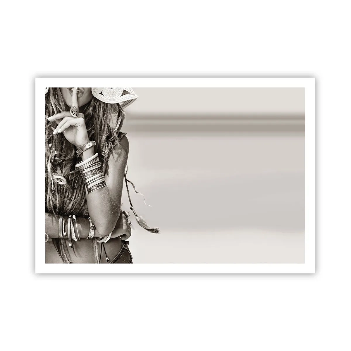 Pôster - Como uma menina - 100x70 cm