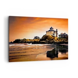 Quadro em tela - Elegância da Costa Oeste - 100x70 cm