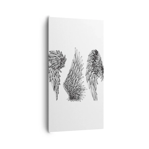 Quadro em tela - Você também pode se tornar um anjo - 65x120 cm