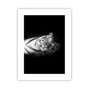 Pôster - Selvagem e tranquilo - 30x40 cm