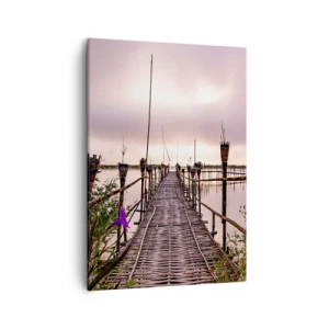 Quadro em tela - Paz e tranquilidade da Ásia - 50x70 cm