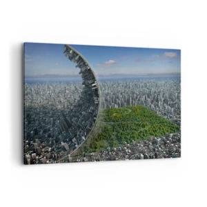 Quadro em tela - A natureza é eterna - 120x80 cm