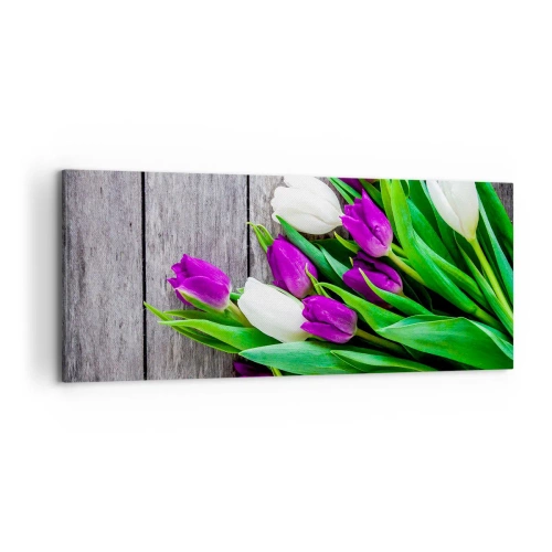 Quadro em tela - No dia do feriado da primavera - 100x40 cm