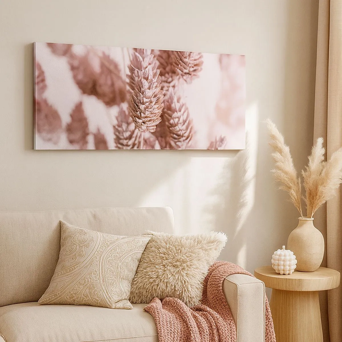 Quadro em tela - Aparentemente discreto - 100x40 cm