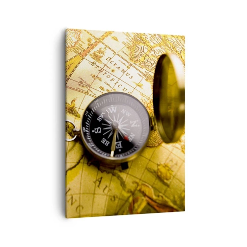 Quadro em tela - Que tal ao fim do mundo? - 50x70 cm