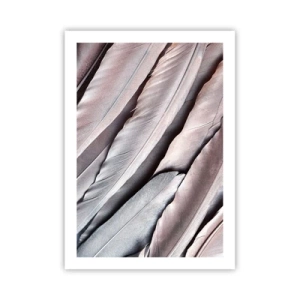 Pôster - Em prateado rosa - 50x70 cm